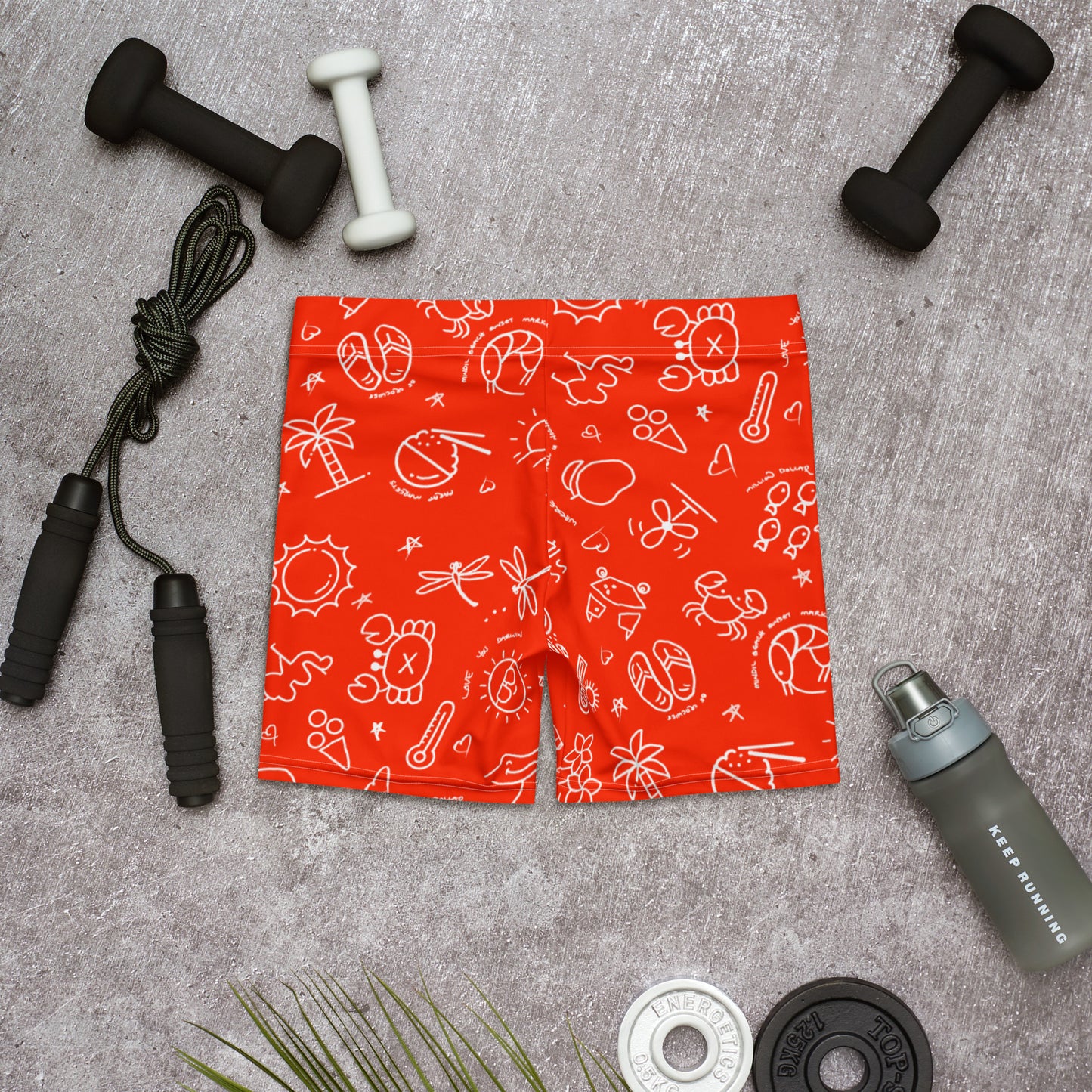 D-Town Shorts - Orange image 1