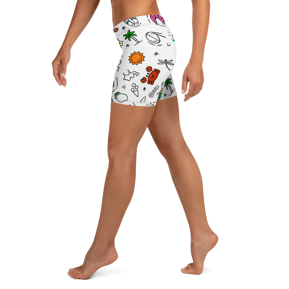 D-Town Shorts - White image 2