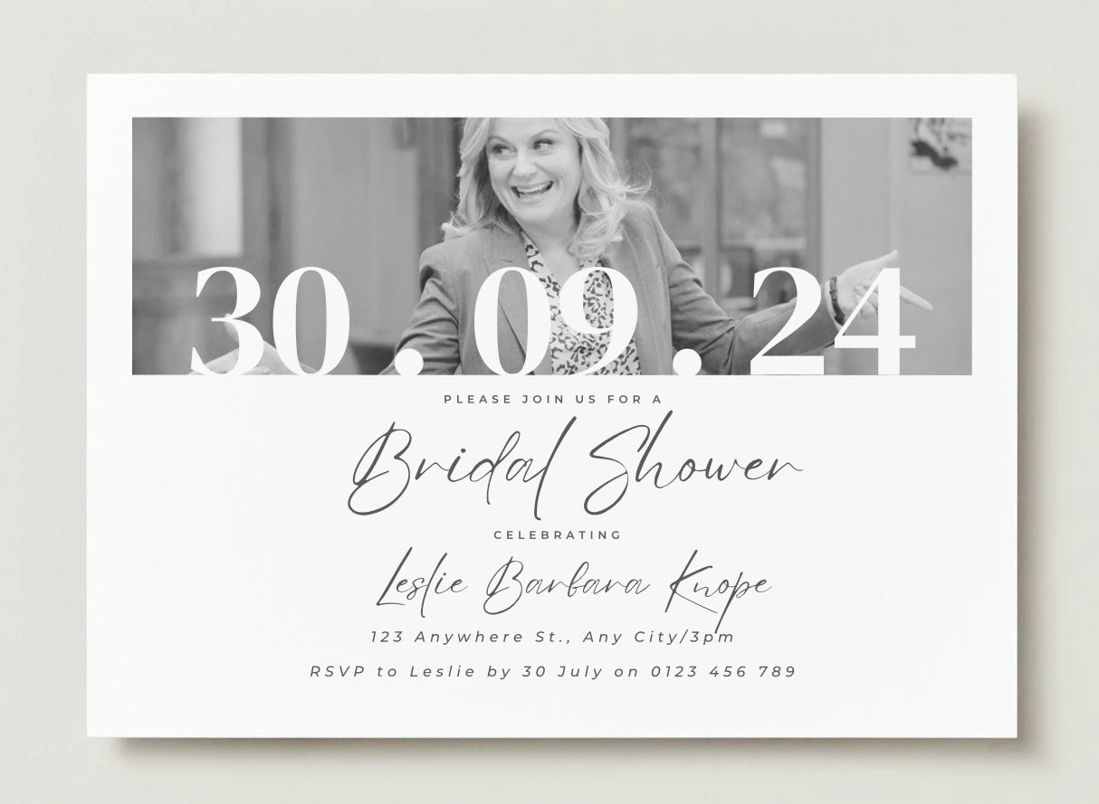 Wedding Invitation Package - Leslie + Benjamin | Editable Wedding Templates | Engagement, Save the Date, RSVP, Menu, Timeline