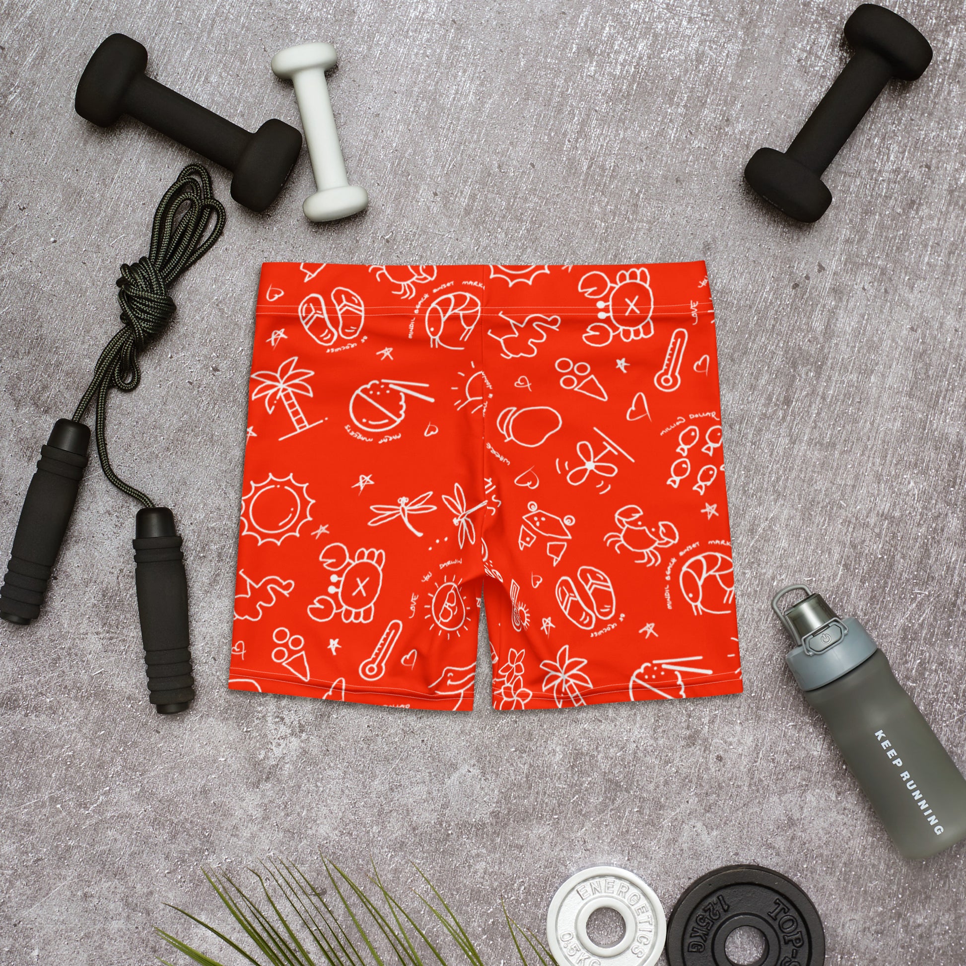D-Town Shorts - Orange image 1