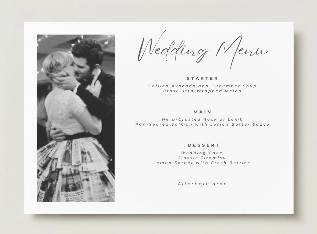 Wedding Invitation Package - Leslie + Benjamin | Editable Wedding Templates | Engagement, Save the Date, RSVP, Menu, Timeline