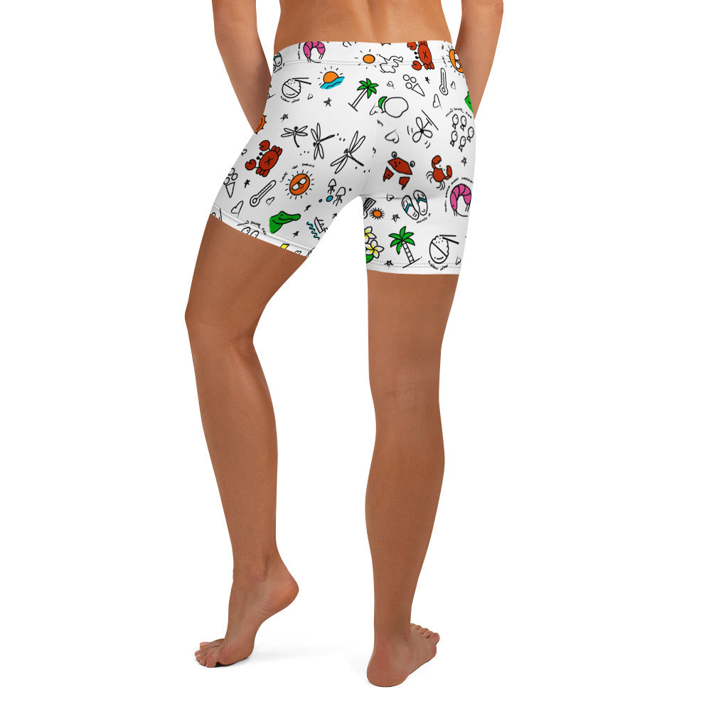 D-Town Shorts - White image 1