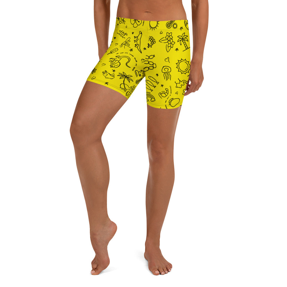 D-Town Shorts - Yellow image 0