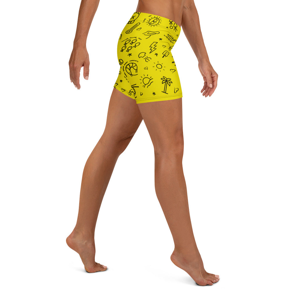 D-Town Shorts - Yellow image 3