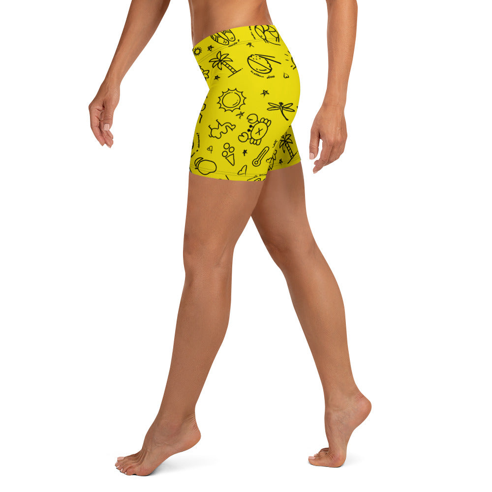 D-Town Shorts - Yellow image 2